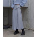 スカート デザインナロースカート