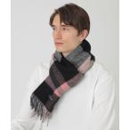 マフラー クレストブリッジチェックリバーシブルマフラー メンズ