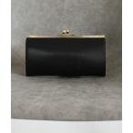 財布 レザー× ガマグチ ロングウォレット leather purse メンズ レディース