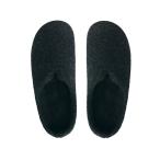 スリッパ 「a.depeche/アデペシュ」ルームシューズ　スリッパ　/ kolin felt room shoes black M