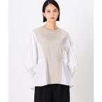 tシャツ ミニ裏毛 デザインプルオーバー レディース