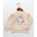 トレーナー カップケーキ・リースモチーフ裏シャギートレーナー キッズ 子供服 女の子