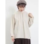 ブラウス シャツ 「保温加工」襟レースブラウス レディース