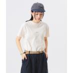 tシャツ ボーイ エンブロイダリー クルー ショートスリーブ Tシャツ レディース