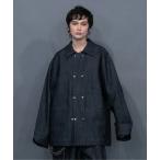カバーオール 「my beautiful landlet」DENIM BIG COVERALL JACKET (RIGID) メンズ レディース