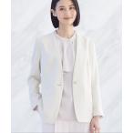 スーツ 春SALE!「洗える/スーツ」ノーカラージャケット レディース