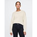 ニット セーター リラックス クルーネックセーター レディース