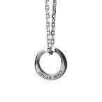 ショッピングLION ネックレス 「限定展開」“LH-1”ワンツイストリングネックレス/サージカルステンレス（金属アレルギー対応）「LION HEART / ライオンハート