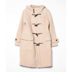 [BABYLONE] полупальто "даффл коут" 38 свет бежевый женский 