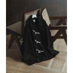 「remer」 ダッフルコート LARGE ブラック メンズ