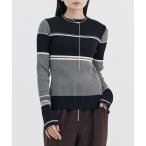 ショッピングTOKYO ニット セーター ミックススイッチングニット｜ウォッシャブル レディース