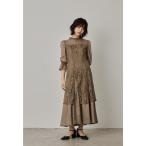 ドレス シャーリングスリーブ花柄レースドレス 結婚式 成人式 同窓会 パーティードレス オケージョンドレス お呼ばれワンピース