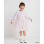 ワンピース 「DisneyCollection/ディズニーコレクション」裏起毛チュールドッキングワンピース キッズ 子供服 女の子