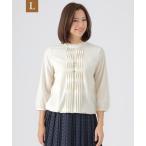 ブラウス シャツ 「L」「ウォッシャブル」ストレッチファイユブラウス レディース