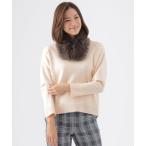 ニット セーター 「ウォッシャブル」ウールブレンドプルオーバーニット レディース