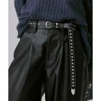 ショッピングスタッズ ベルト スタッズロングベルト メンズ レディース