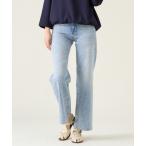 ジーンズ デニム デニムパンツ 「HAIKURE /ハイクル 」KOREA ASIAN FIT BLUE AQUA レディース