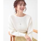 ニット セーター 「洗える」上品で華やかに アンジェリーナ ドルマンニット レディース