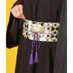 ベルト 「カヤ」浮世絵リバーシブル帯ベルト レディース