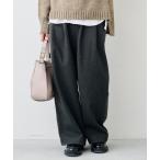 ショッピングブランケット スラックス パンツ サニークラウズ　ブランケットで作ったシックなパンツ「レディース」 レディース