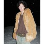 コート ジャケット オーバーサイズ フェイクファー ミドルコート WT4265「MASONPRINCE」 メンズ レディース