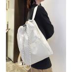 デイバック リュック 「撥水加工・A4収納可」2WAY ドローコードナイロンリュック/トートバッグ レディース メンズ