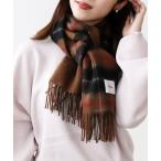 ストール マフラー ウールカシミア リバーシブル ストール 30×170 レディース