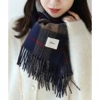 ショッピングカシミア ストール マフラー ウールカシミア リバーシブルストール 30×170 レディース