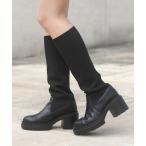 ショッピングロングブーツ 「Chico」 ロングブーツ SMALL ブラック レディース