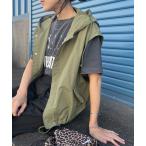 ベスト ジレ 「MILITARY/ミリタリー」 別注 スノーパーカーベスト レディース