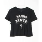 「American Eagle」 半袖Tシャツ M ブラック レディース