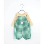 ベビー服 ロンパース ベビーオーバーオール＆トップスセット