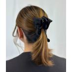 ヘアクリップ リボンバナナクリップ
