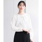 ブラウス シャツ マルチwayボウタイブラウス/洗える レディース