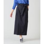 スカート ベルト付きタイトスカート