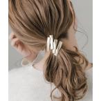 ヘアゴム メタルスクエアヘアカフ