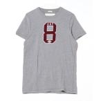 「Abercrombie&Fitch」 半袖Tシャツ M グレー メンズ