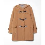 [MICHEL KLEIN] полупальто "даффл коут" M Brown женский 