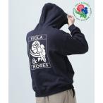 パーカー 「VIOLA&ROSES」別注裏毛ロゴフーディー メンズ