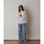 ショッピングコンビ ブラウス シャツ シアーコンビオーバーシャツ レディース