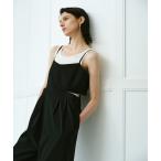 サロペット オーバーオール ストレッチトロサロペットパンツ レディース