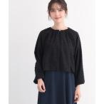 カーディガン 「ジャカード／セレモニーにも対応」バルーンボレロ レディース