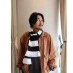 マフラー 「Football Scarf」フットボールマフラー Border メンズ レディース