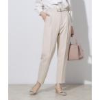 ショッピングセレモニー パンツ 「セレモニーシーン/お仕事にも」ダブルクロステーパードパンツ レディース