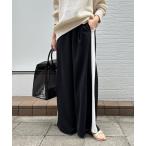 パンツ ラインワイドパンツ レディース