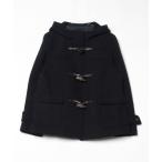 「green label relaxing」 ダッフルコート 40 ネイビー レディース