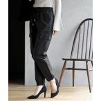 カーゴパンツ あったかカーゴジョガーパンツ レディース