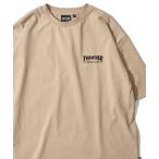 tシャツ 「THRASHER / スラッシャー」ワンポイント刺繍クルーネックTシャツ メンズ レディース