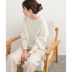 ニット セーター 針抜きフラフィーニット レディース