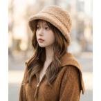 ショッピングハット 帽子 ハット ボアバケットハット レディース
